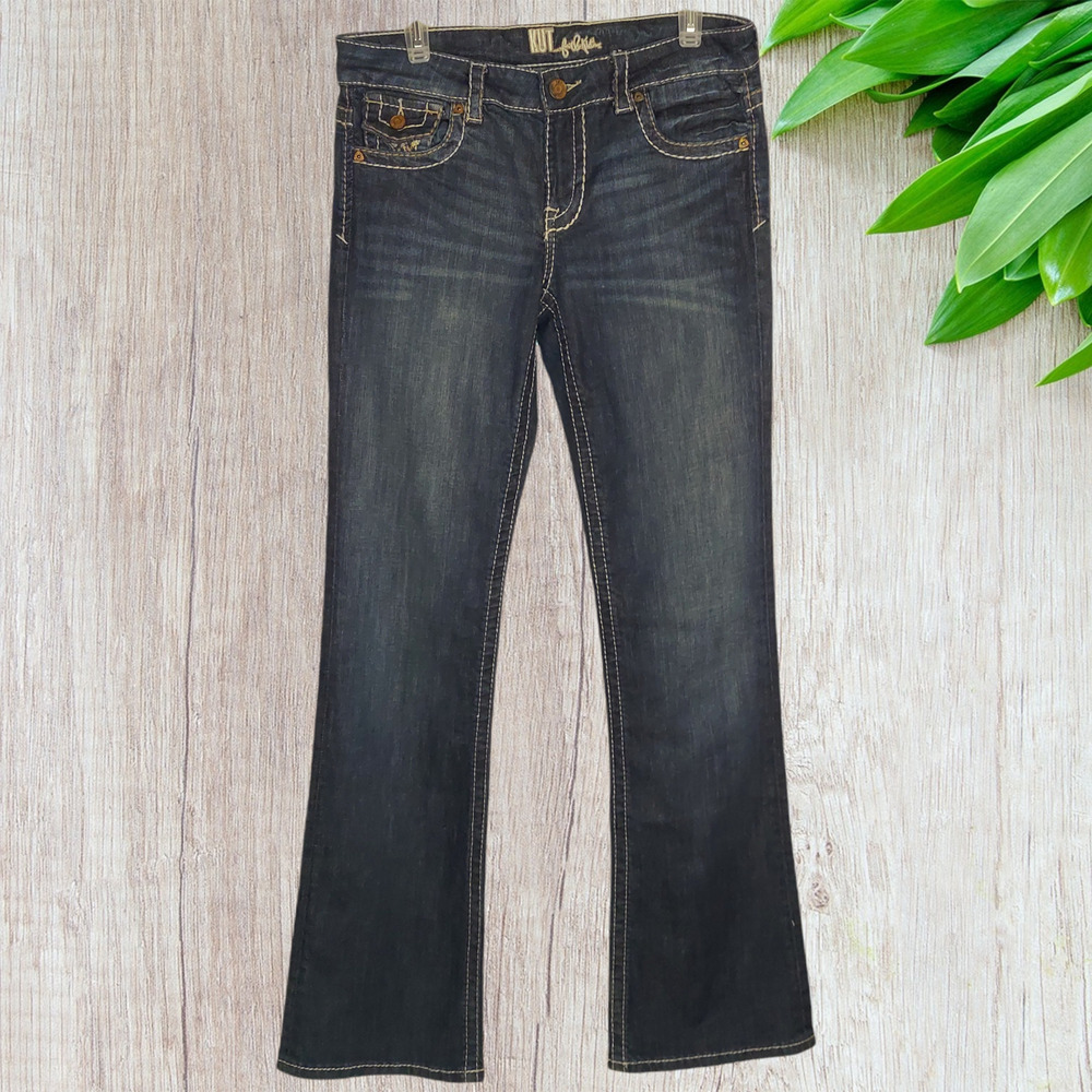 Kut From The Kloth Denim Dark Wash Bootcut Jeans Size 6